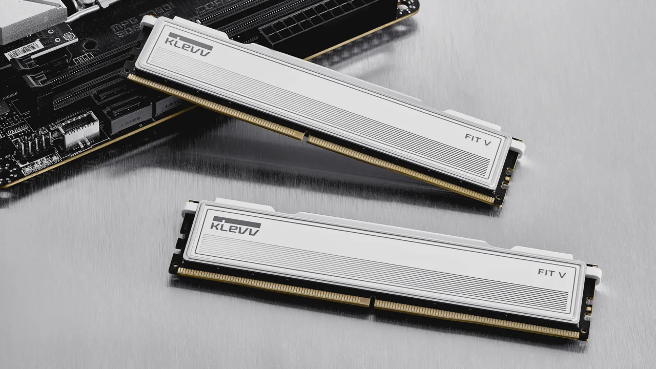 A KLEVV FIT V DDR5 memória széria 