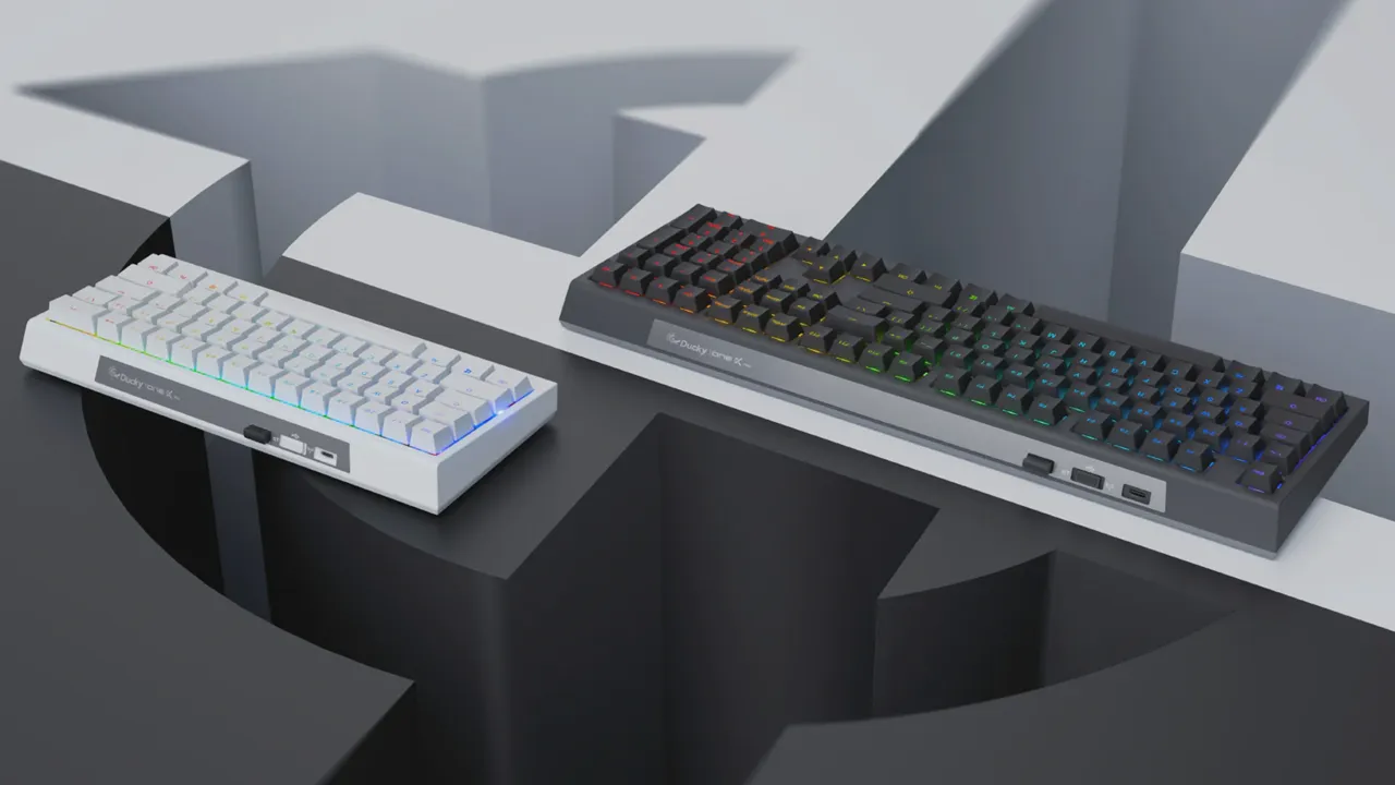 Ducky One X Mini Wireless mechanikus billentyűzet