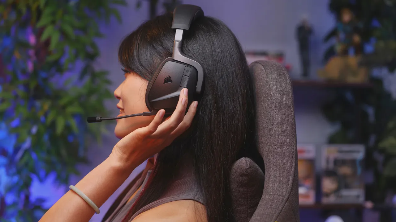 Corsair VOID v2 MAX WIRELESS  gaming fejhallgató