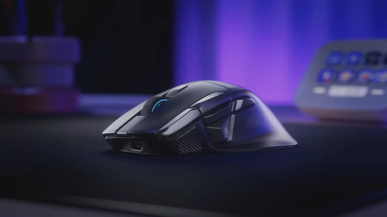 Corsair NIGHTSWORD v2 vezeték nélküli SD Stream Deck egér