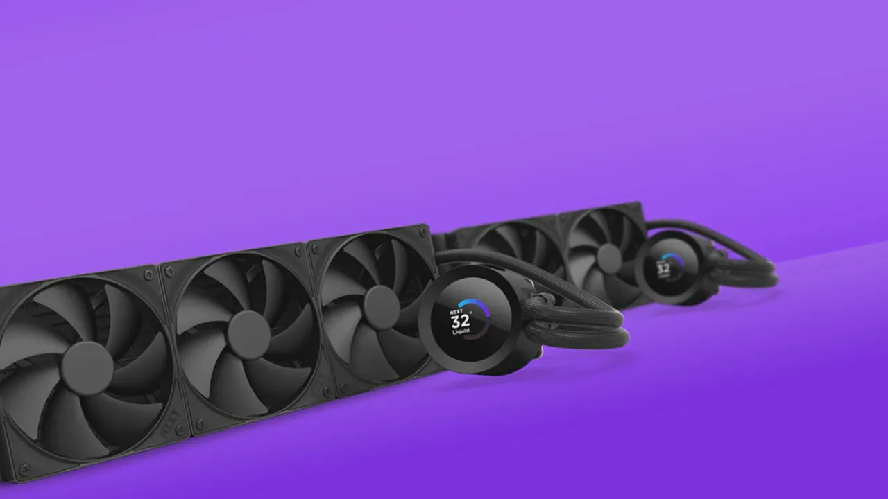 NZXT Kraken Plus 240 AIO vízhűtő LCD kijelzővel