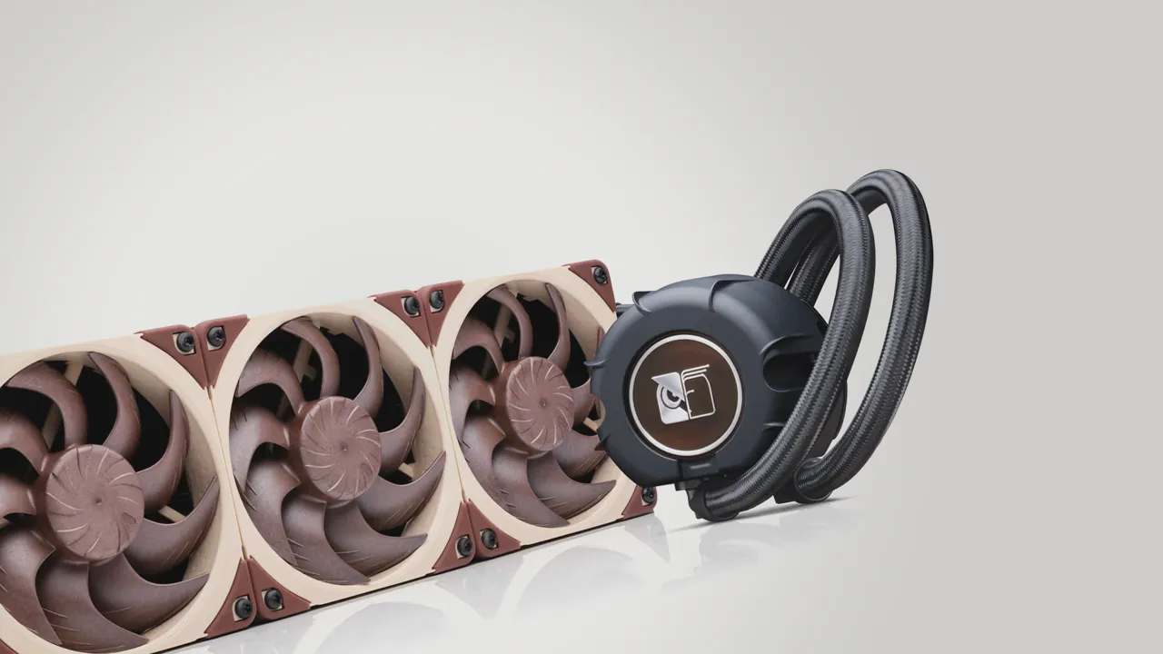 Noctua NL-LC1-36: halk 360 mm-es AIO vízhűtő