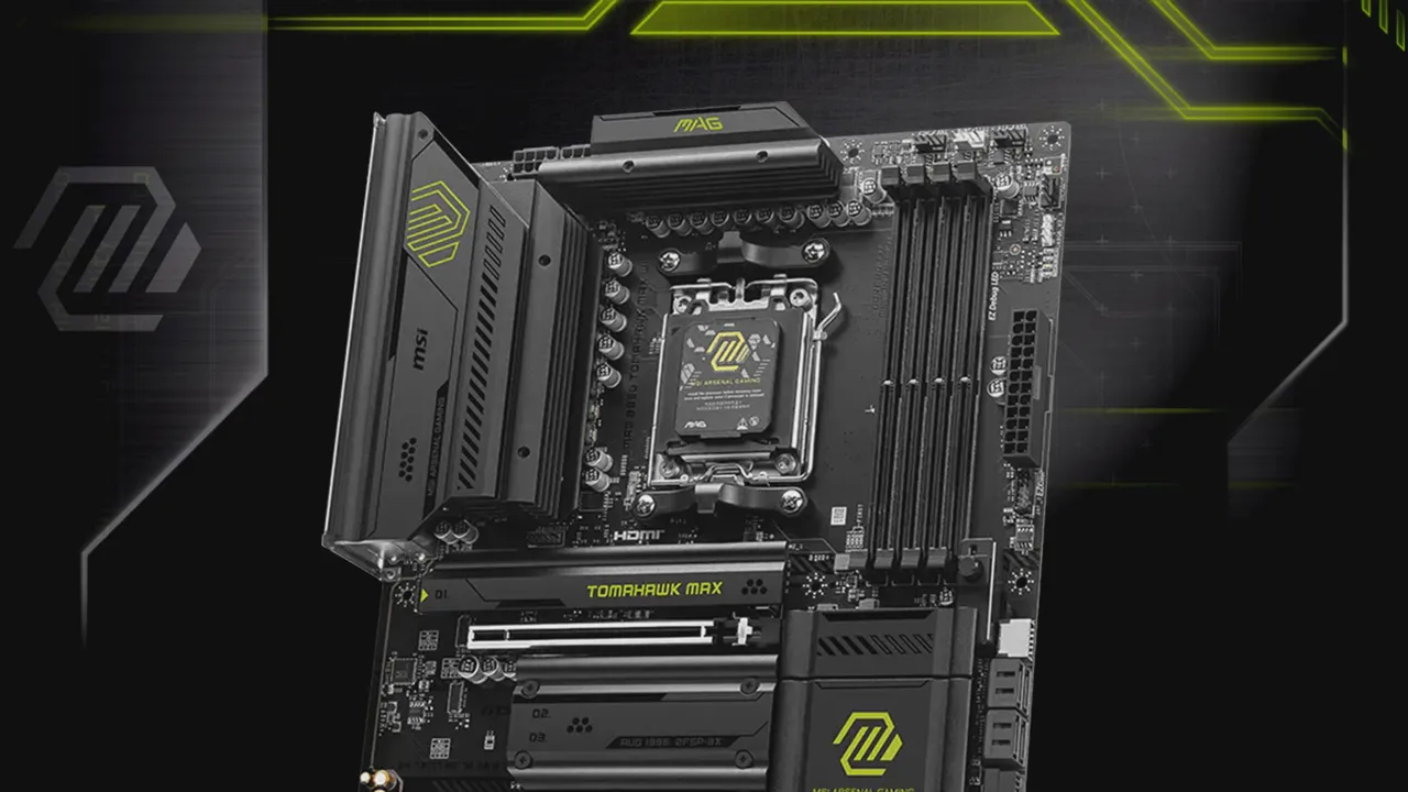 MSI MAG B850 Tomahawk Max WiFi AM5 alaplap