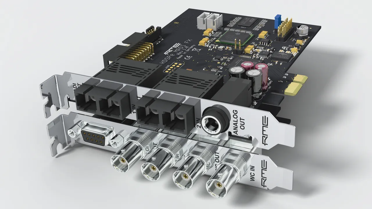 RME HDSPe MADI FX :390 Csatornás PCIe Audio Kártya