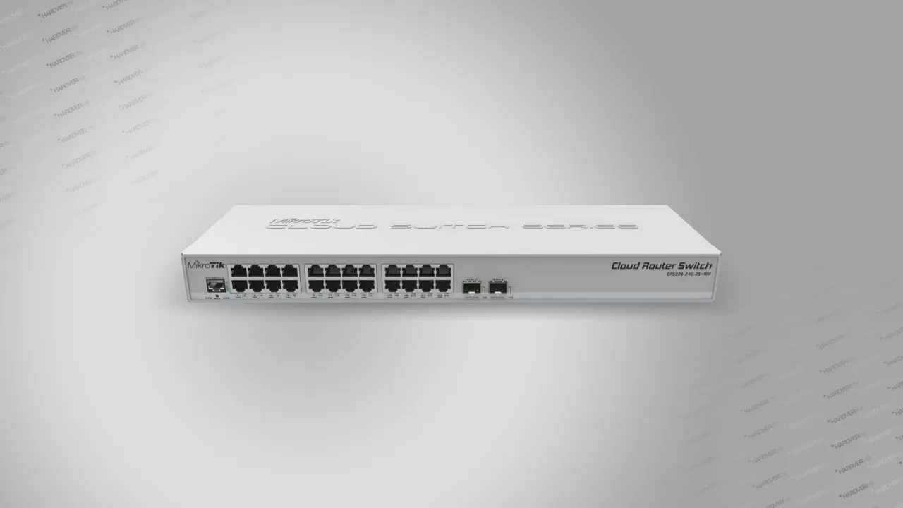 MikroTik CRS326-24G-2S+RM switch